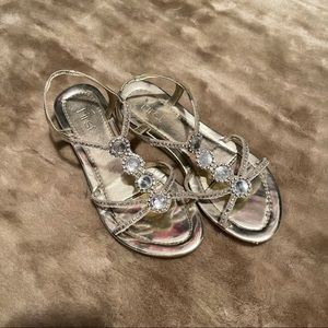 90% New, #sandals，heels=2cm